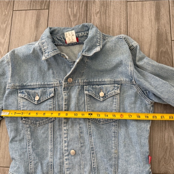 Esprit|Classic Blue Vintage Denim Jean Jacket,Size LARGE•••90’s style, staple - Picture 11 of 14